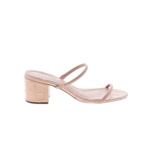 Shutz Strappy Nude Sandal Heels